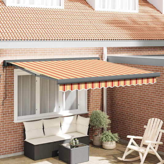 Tenda retrattile Giallo e Arancione 300 x 250 x 165 cm | homemem39