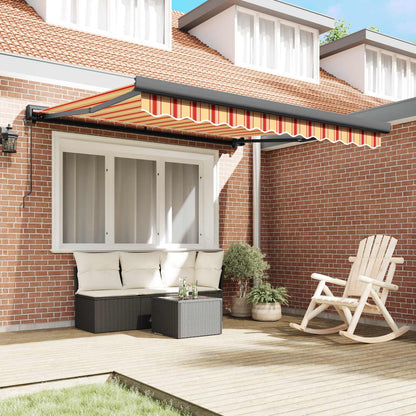 Tenda retrattile Giallo e Arancione 300 x 250 x 165 cm | homemem39