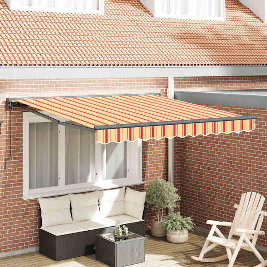 Tenda Retrattile Multicolore 300 x 250 cm Poliestere e Metallo