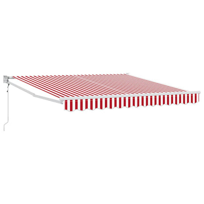 Tenda retrattile Rosso 300 x 250 cm Poliestere e Metallo | homemem39