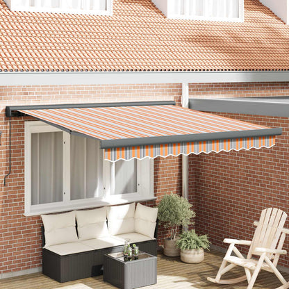 Tenda retrattile Multicolore 300 x 250 cm Tela e Alluminio | homemem39