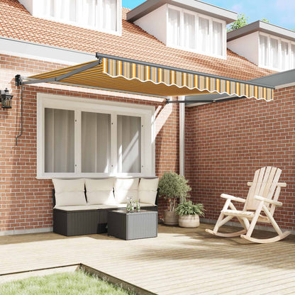 Tenda retrattile Multicolore 300 x 250 cm Poliestere e Metallo | homemem39