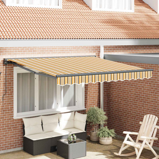 Struttura della tenda Giallo e Grigio 300 x 250 cm | homemem39