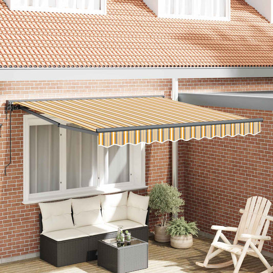 Struttura della tenda Giallo e Grigio 300 x 250 cm | homemem39