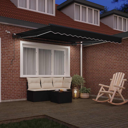 Tenda retrattile Nero 300 x 250 cm Poliestere | homemem39