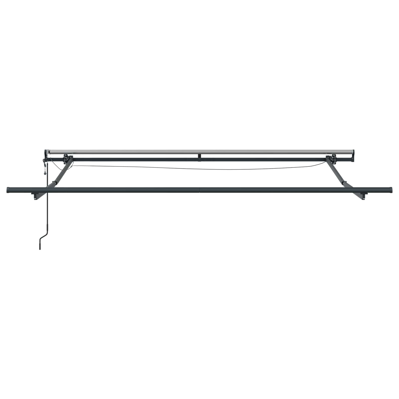 Tenda retrattile Nero 300 x 250 cm Poliestere | homemem39