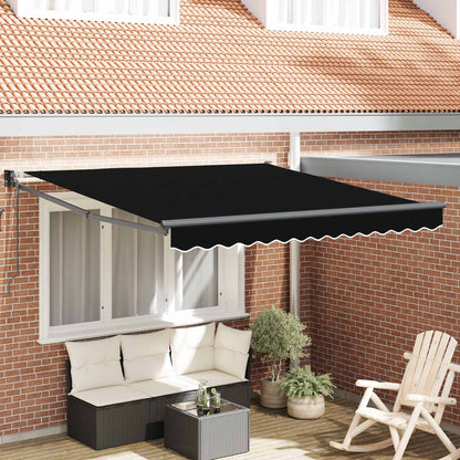 Tenda retrattile Nero 300 x 250 x 165 cm Poliestere e Metallo | homemem39