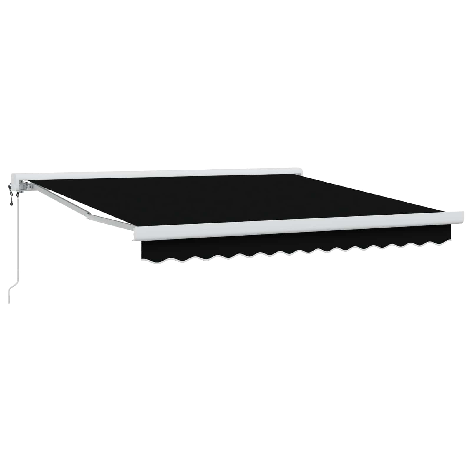 Tenda retrattile Nero 300 x 250 x 165 cm Tessuto e Metallo | homemem39
