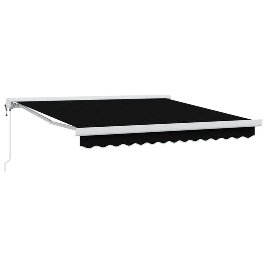 Tenda retrattile Nero 300 x 250 x 165 cm Tessuto e Metallo | homemem39