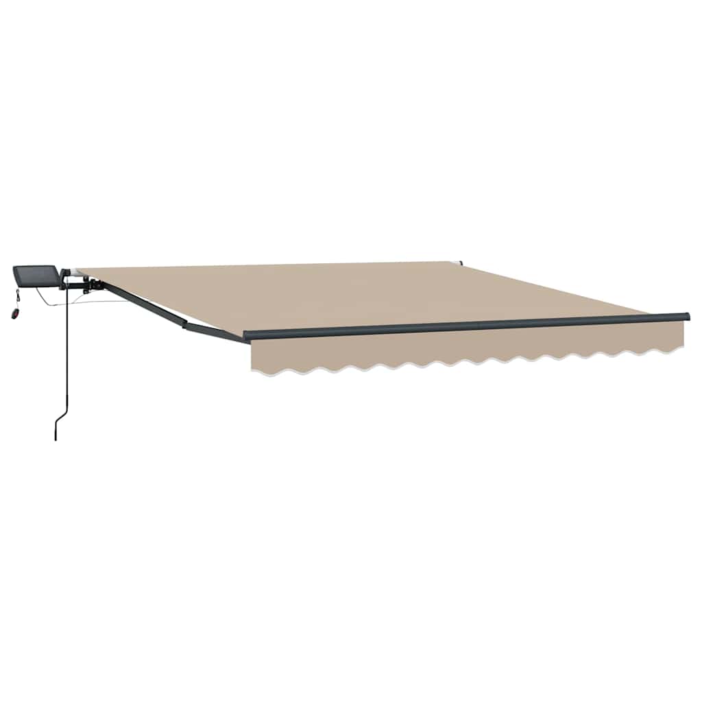 Tenda Retrattile Beige 300 x 250 cm Tessuto