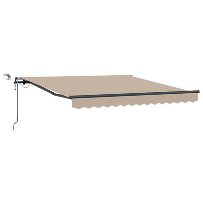 Tenda retrattile Beige 300 x 250 cm Poliestere | homemem39