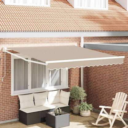 Tenda retrattile Beige 300 x 250 x 165 cm | homemem39