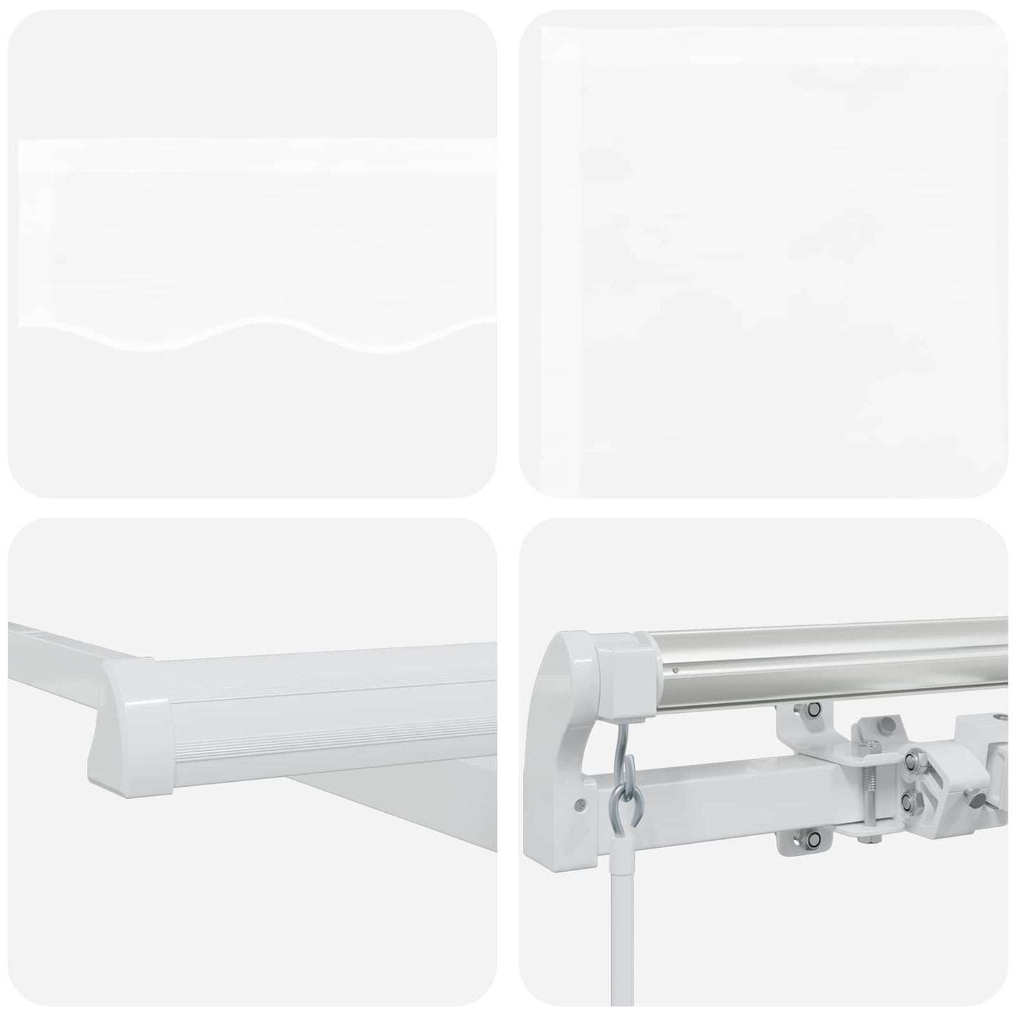 Tenda retrattile Bianco 300 x 250 x 165 cm | homemem39