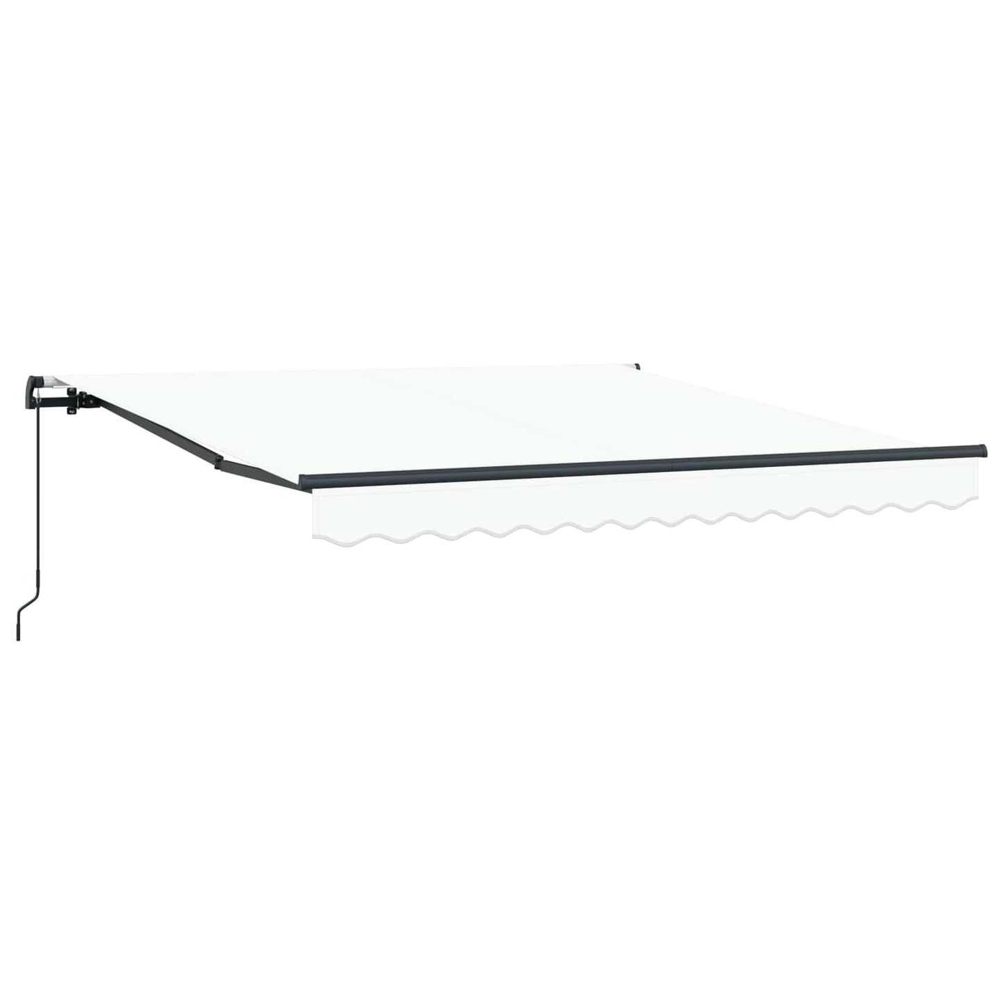 Tenda retrattile Bianco 300 x 250 cm Poliestere e Alluminio | homemem39