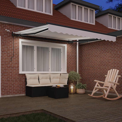Tenda retrattile Bianco 300 x 250 cm Poliestere | homemem39
