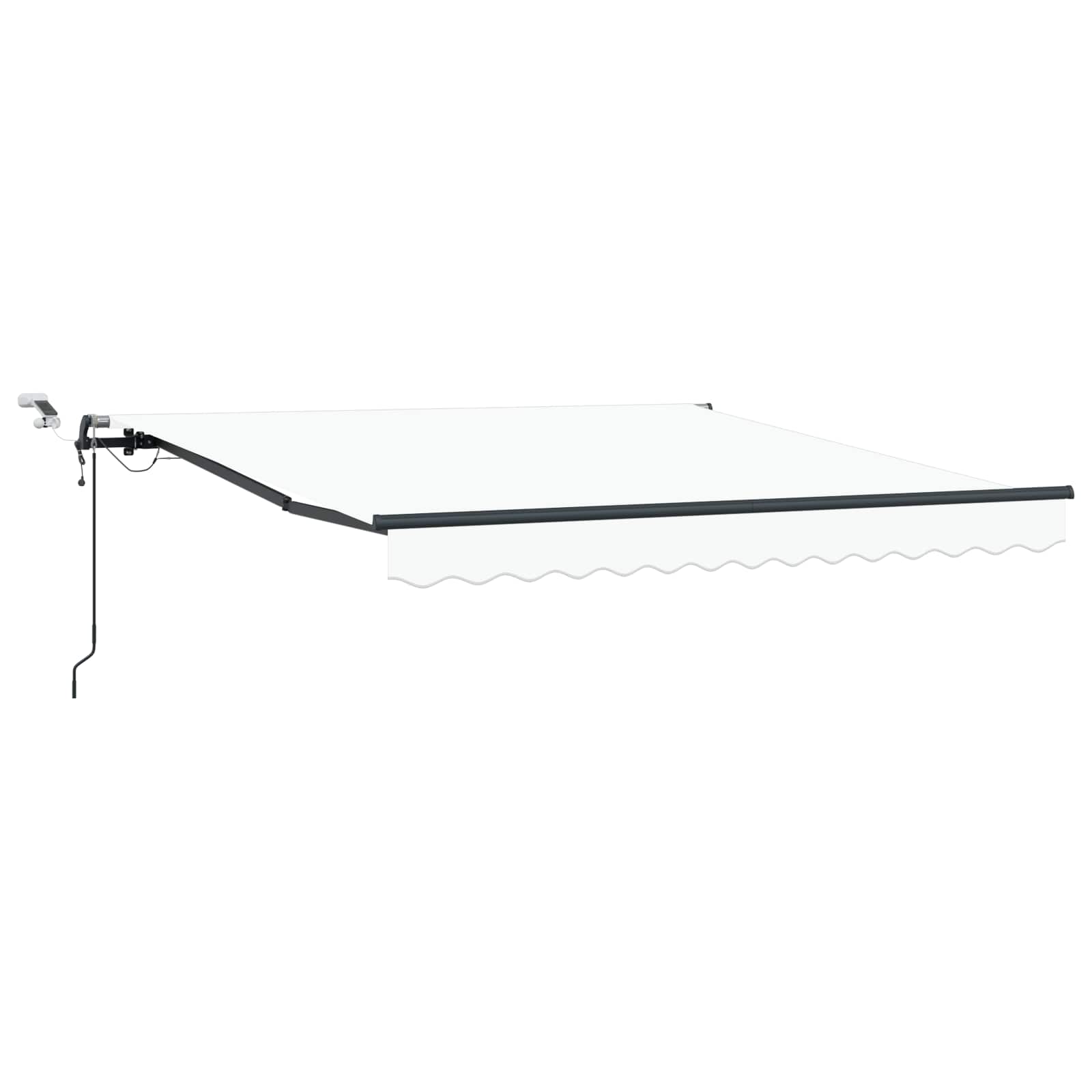 Tenda retrattile Bianco 300 x 250 cm Poliestere | homemem39