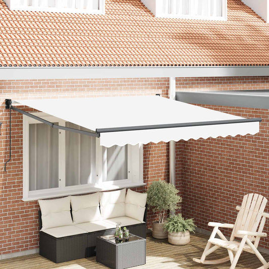 Tenda retrattile Bianco 300 x 250 x 165 cm | homemem39