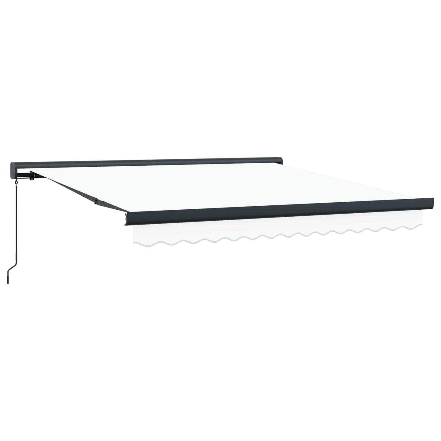Tenda retrattile Bianco 300 x 250 cm Tela e Alluminio | homemem39