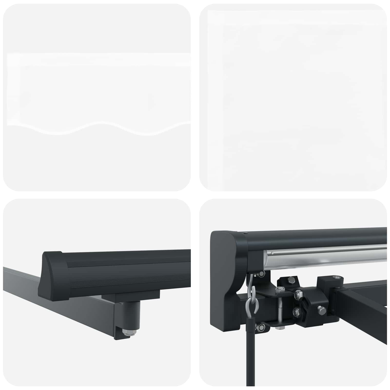 Struttura della tenda Bianco 300 x 250 cm | homemem39