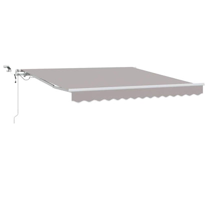 Tenda retrattile Grigio Chiaro 300 x 250 cm Poliestere | homemem39