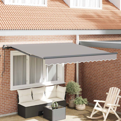 Tenda retrattile Grigio Chiaro 300 x 250 cm | homemem39