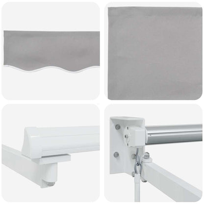 Tenda retrattile Grigio Chiaro 300 x 250 x 165 cm | homemem39