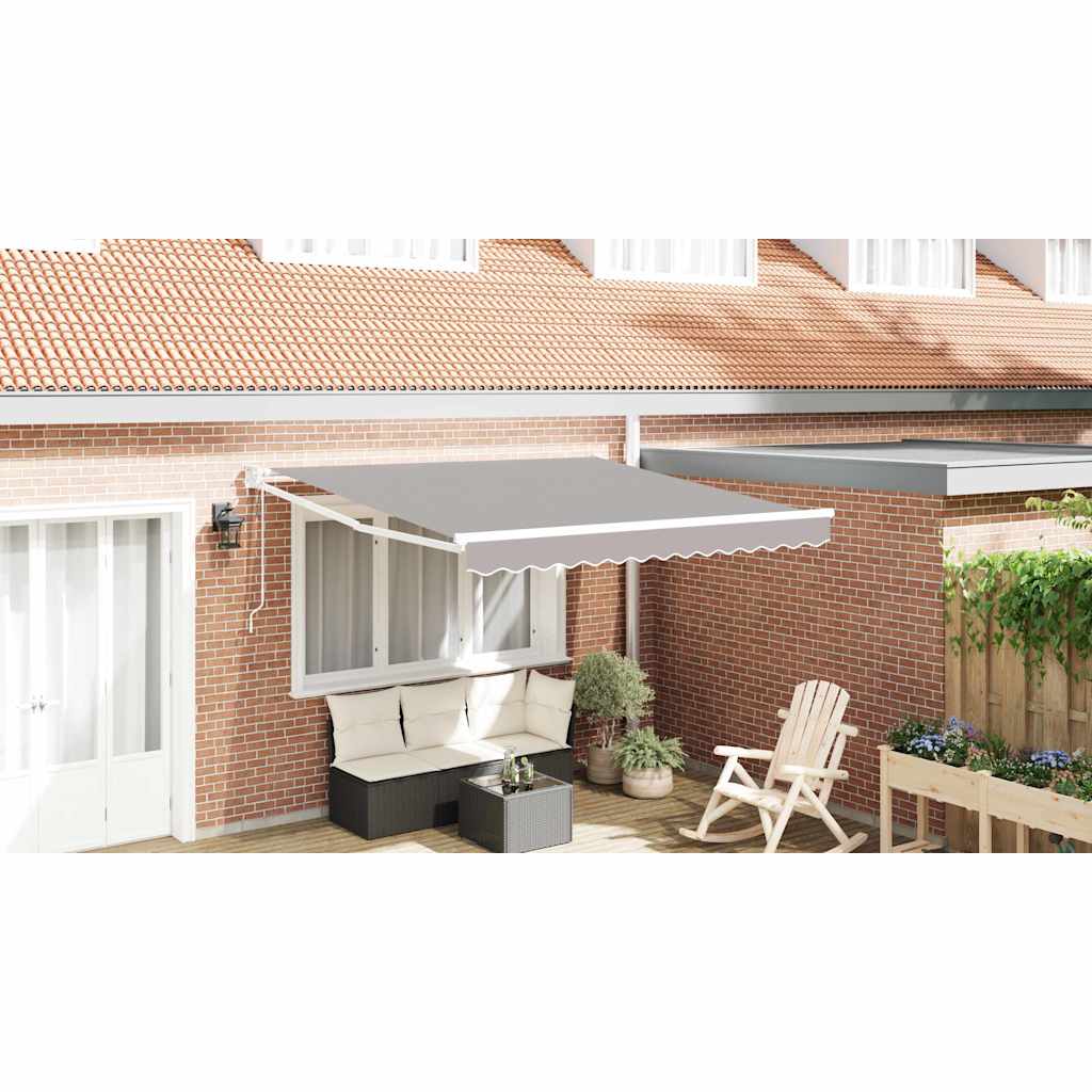 Tenda retrattile Grigio Chiaro 300 x 250 x 165 cm | homemem39