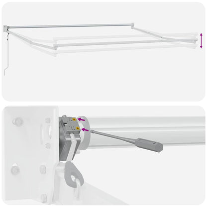 Tenda retrattile Grigio Chiaro 300 x 250 x 165 cm | homemem39