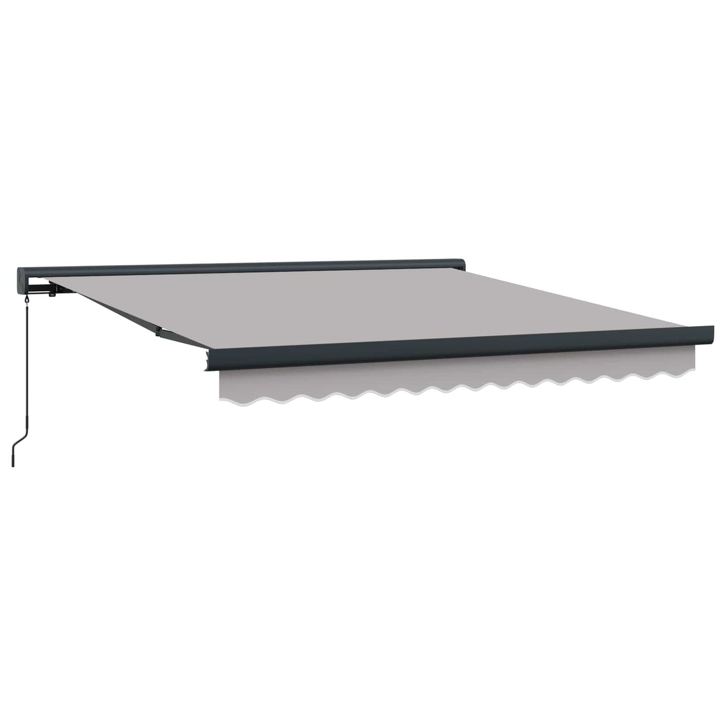 Tenda retrattile Grigio Chiaro 300 x 250 cm Tela e Alluminio | homemem39