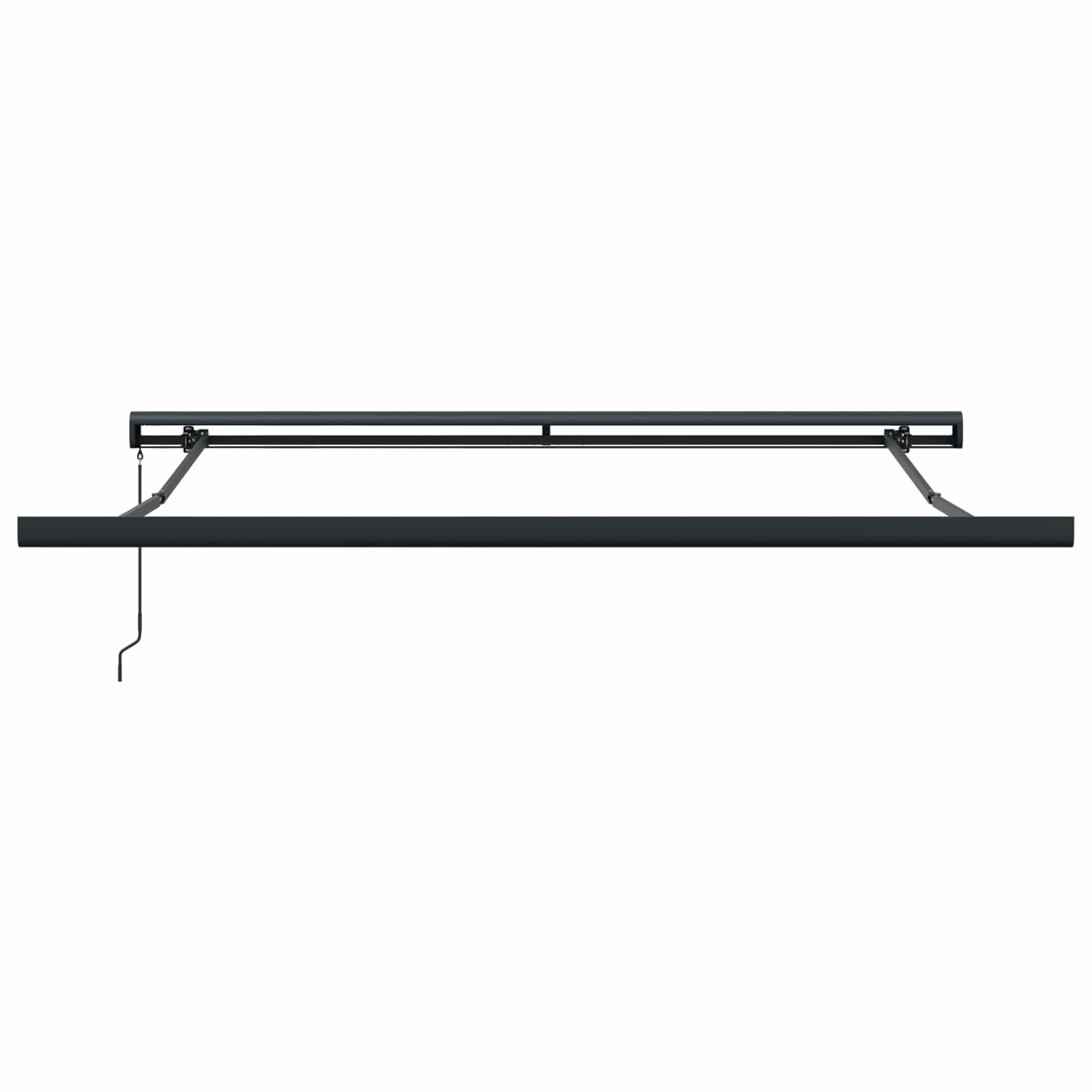 Tenda retrattile Grigio Chiaro 300 x 250 cm Tela e Alluminio | homemem39