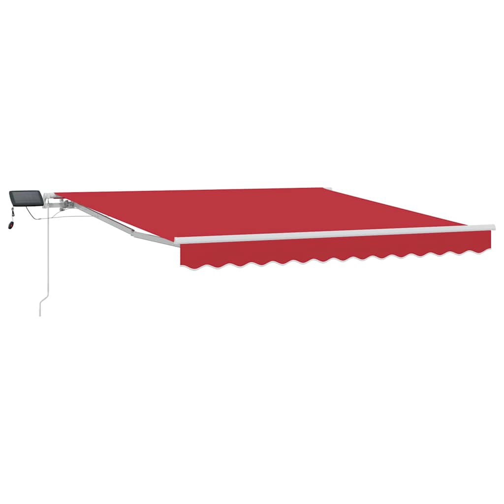 Tenda Retrattile con Rosso 300 x 250 cm Tessuto - homemem39