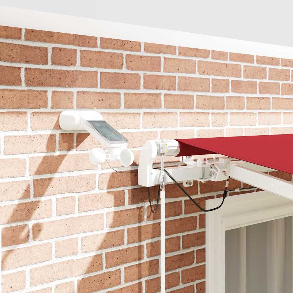 Tenda retrattile Rosso 300 x 250 cm Poliestere | homemem39