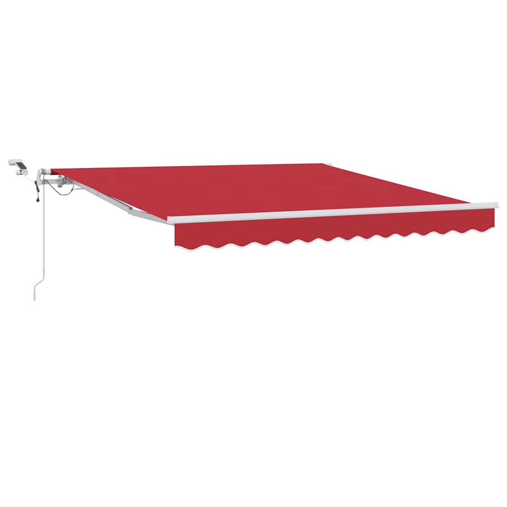 Tenda retrattile Rosso 300 x 250 cm Poliestere | homemem39