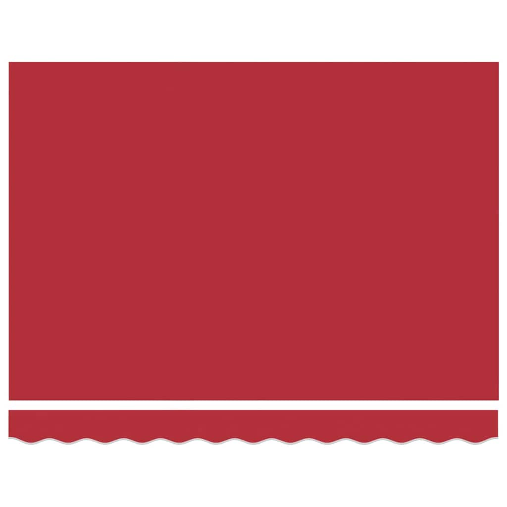 Tenda Retrattile Rosso 300 x 250 cm Tessuto - homemem39