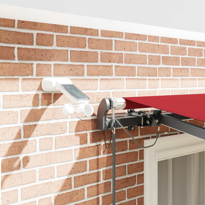 Tenda retrattile Rosso 300 x 250 cm Poliestere | homemem39
