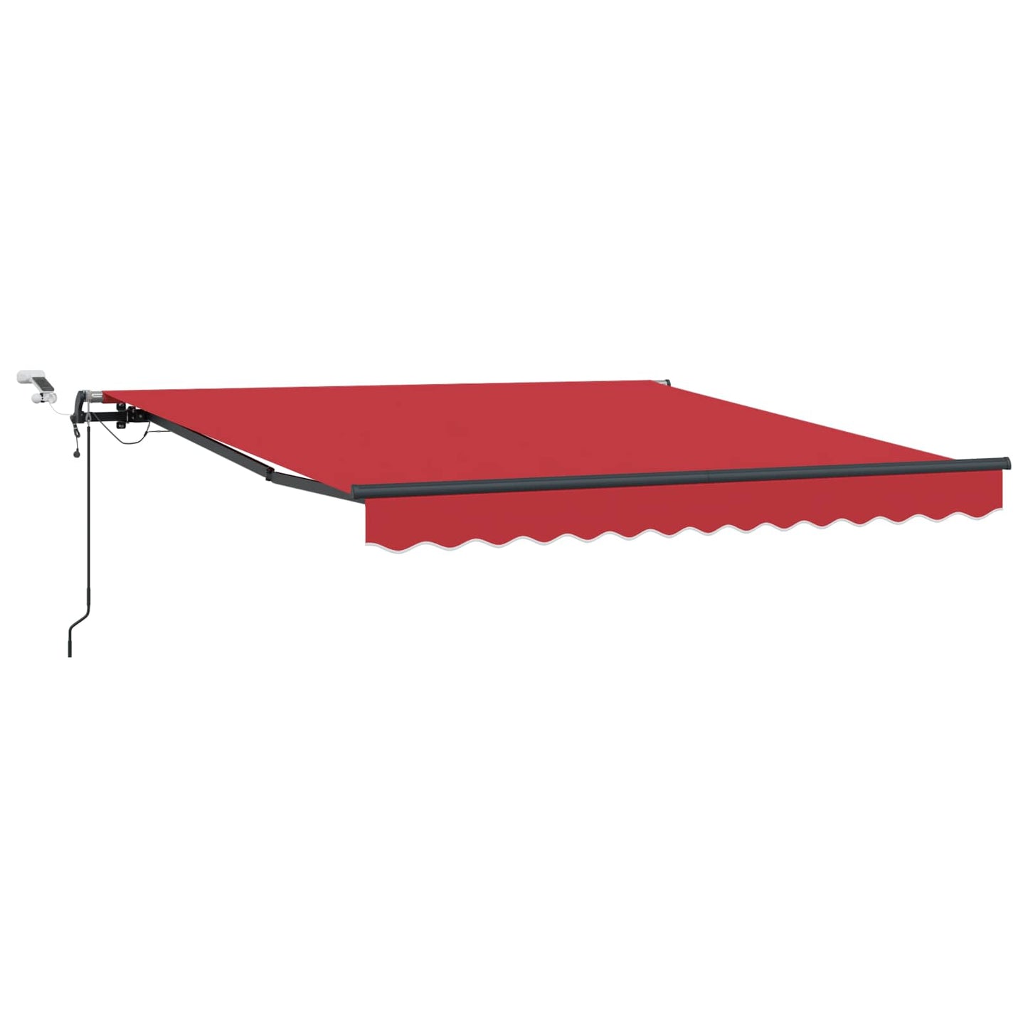 Tenda retrattile Rosso 300 x 250 cm Poliestere | homemem39