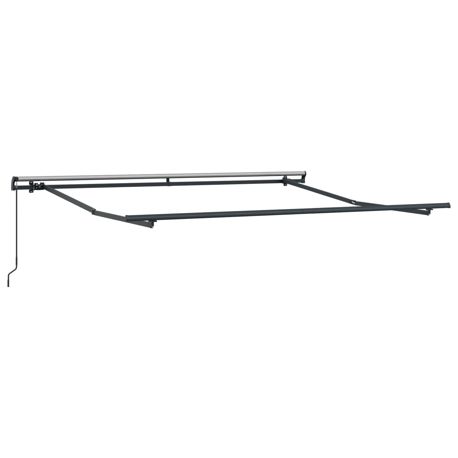 Tenda Retrattile Verde e Bianco 300 x 250 cm | homemem39