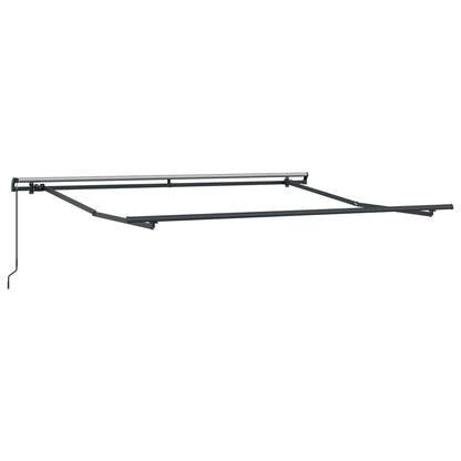 Tenda retrattile Verde e Bianco 300 x 250 cm