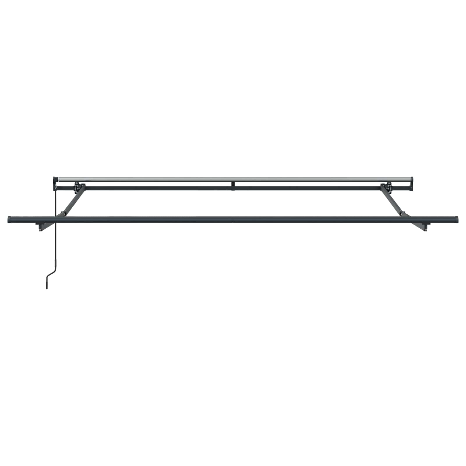 Tenda Retrattile Verde e Bianco 300 x 250 cm | homemem39