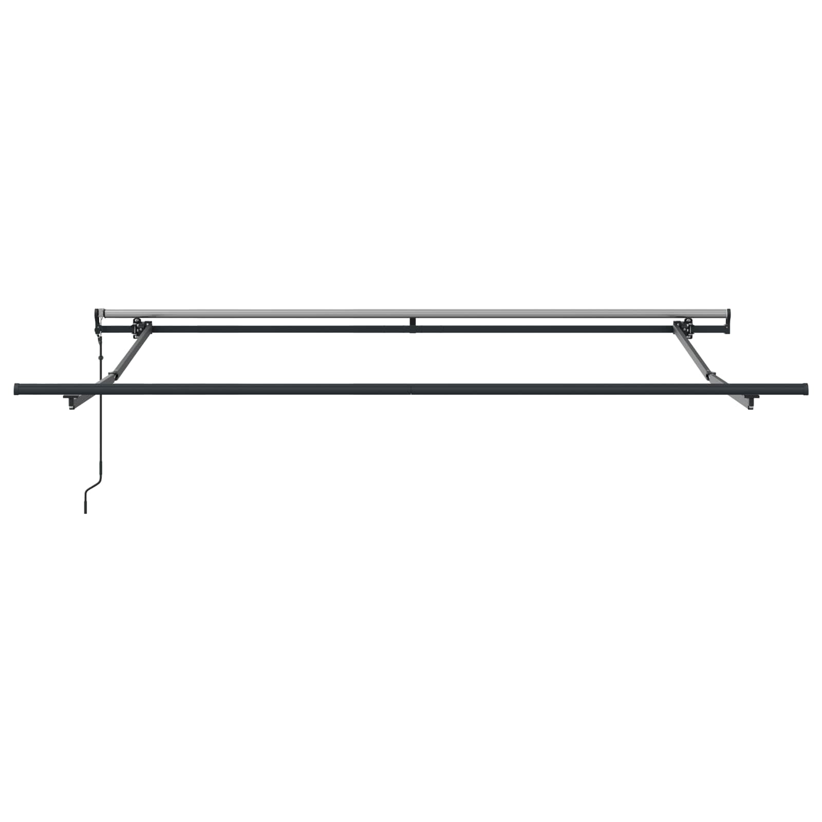 Tenda Retrattile Verde e Bianco 300 x 250 cm | homemem39