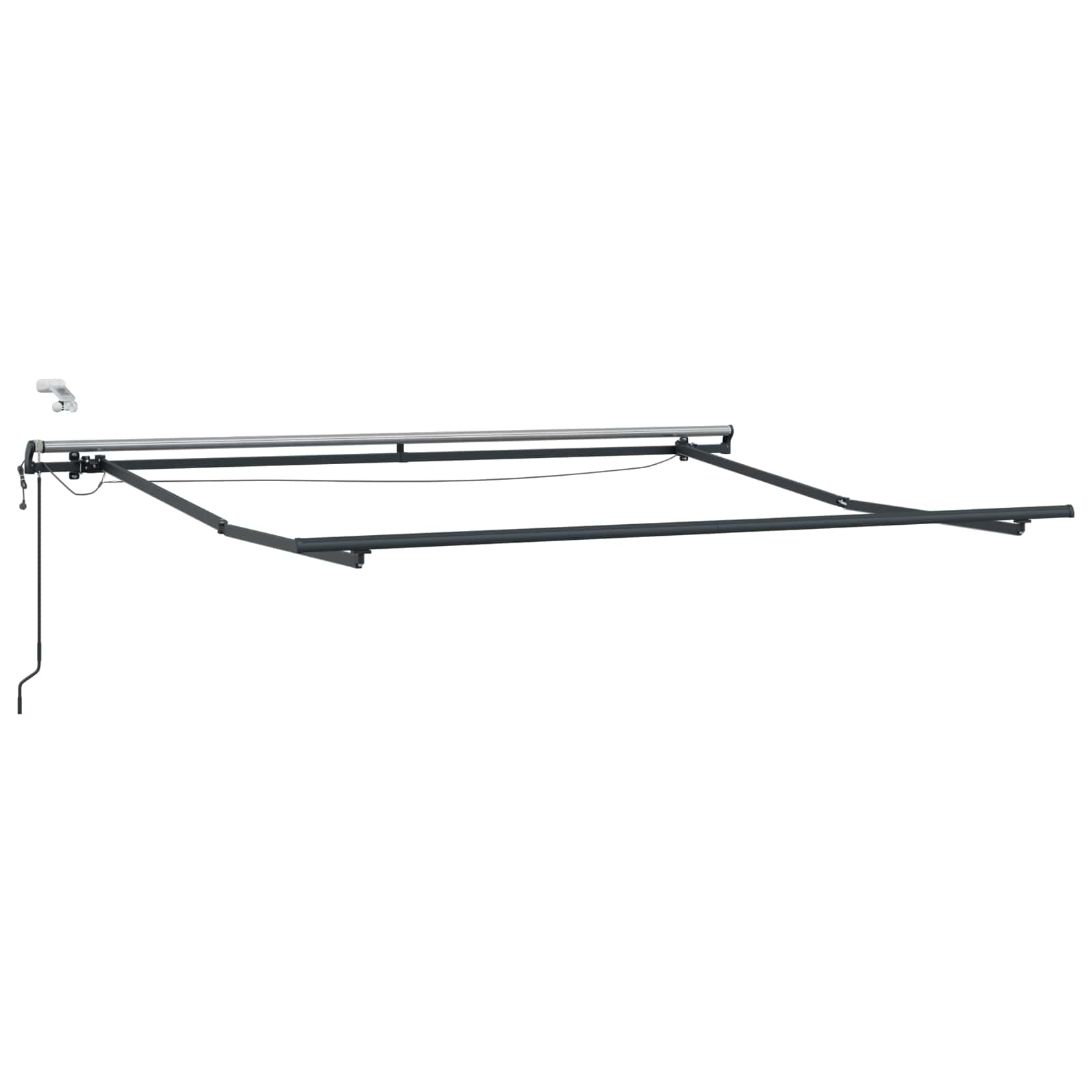Tessuto per Tenda con Verde e Bianco 300 x 250 cm Poliestere | homemem39