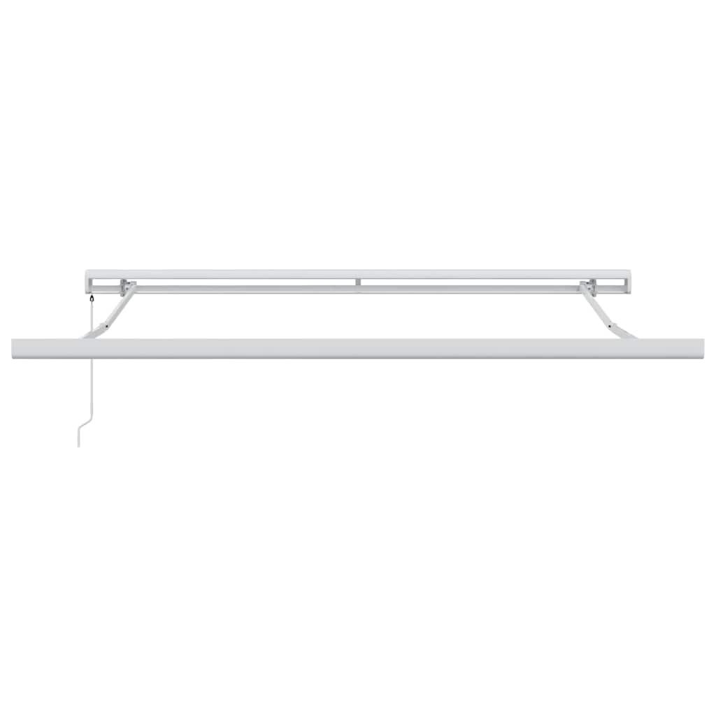 Tenda Retrattile Verde e Bianco 300 x 250 cm Tessuto e Metallo | homemem39