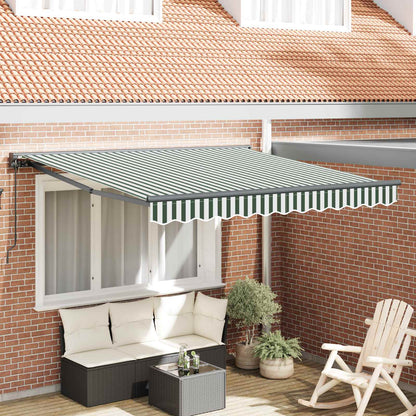 Struttura della tenda Verde e Bianco 300 x 250 cm | homemem39