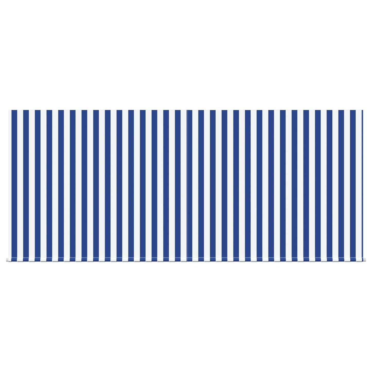 Tenda Retrattile Blu e Bianco 350 x 250 cm | homemem39