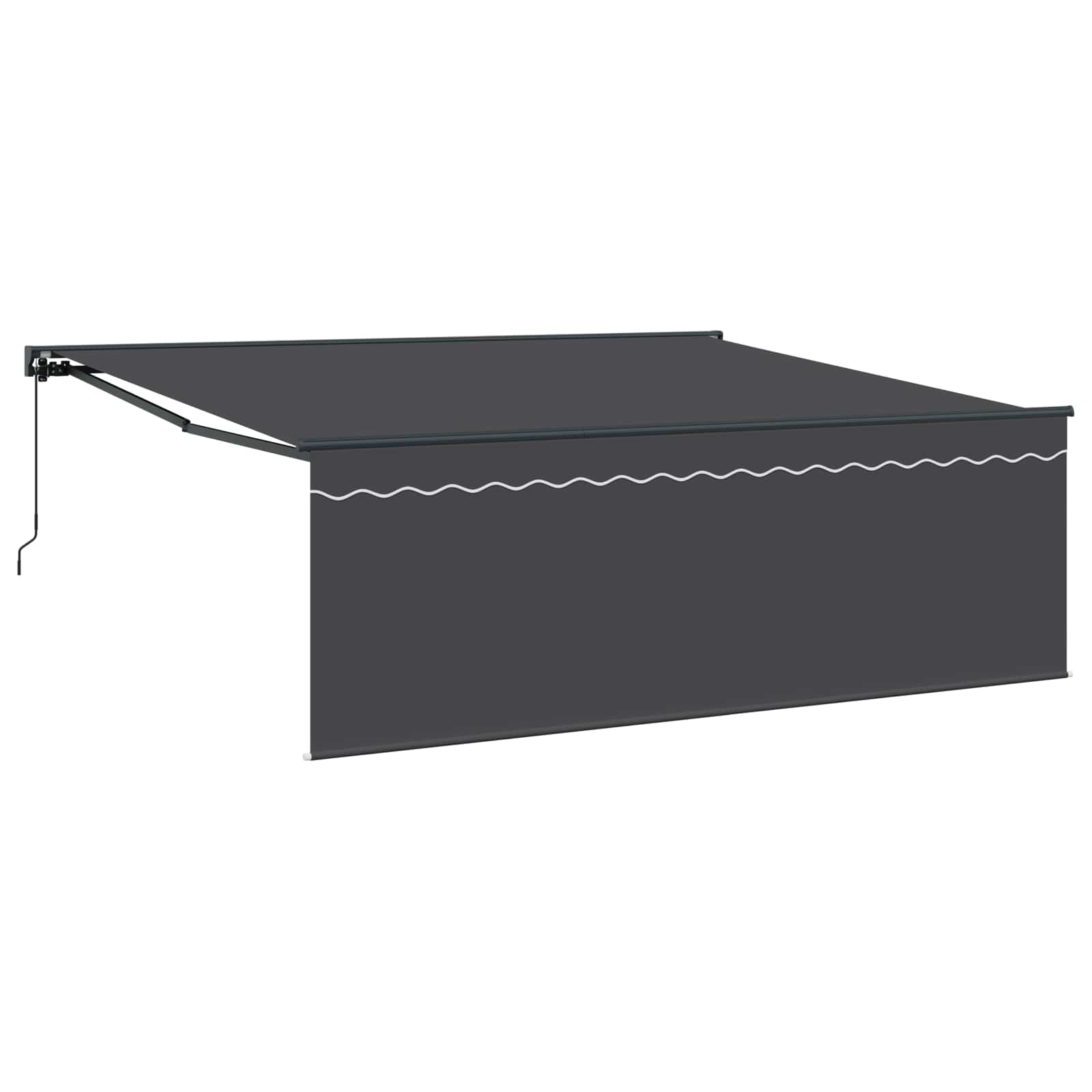 Struttura della tenda Giallo e Bianco 350 x 250 cm | homemem39