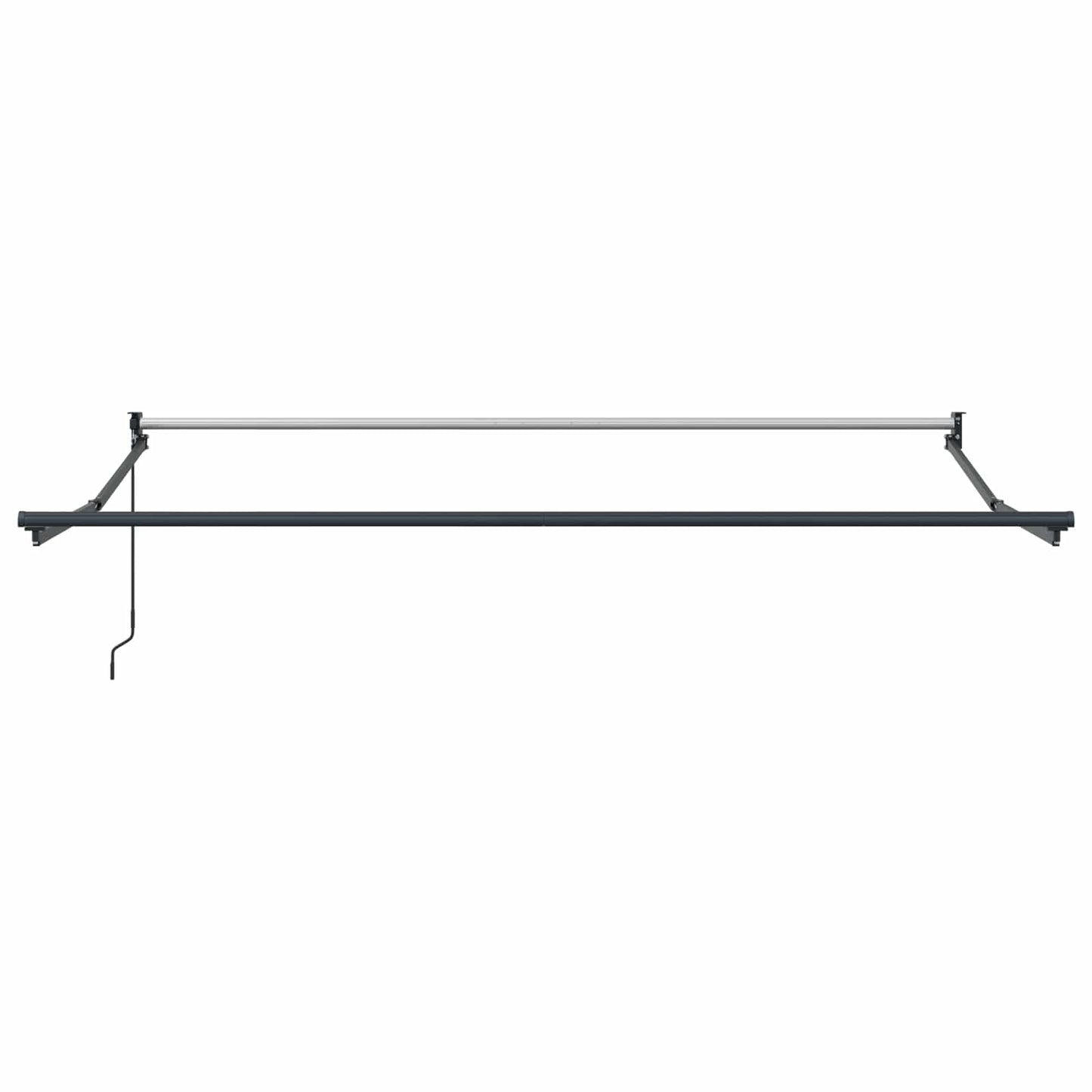 Tenda da Sole Rosso e Nero 350 x 250 x 165 cm Poliestere | homemem39