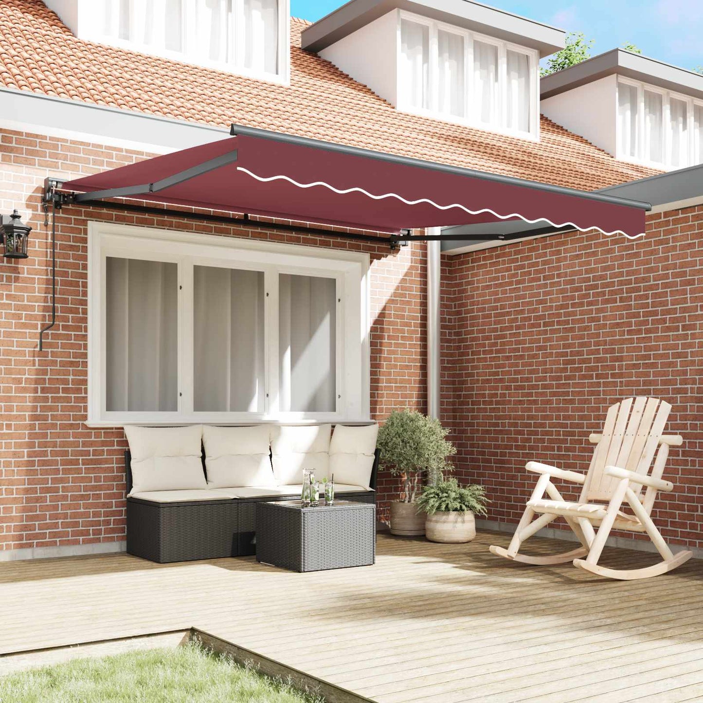 Struttura della tenda Borgogna 350 x 250 cm | homemem39