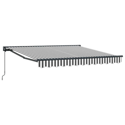 Struttura della tenda Antracite e Bianco 350 x 250 cm | homemem39