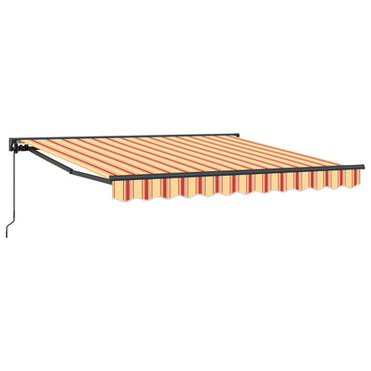Tenda Retrattile Multicolore 350 x 250 cm Poliestere e Metallo