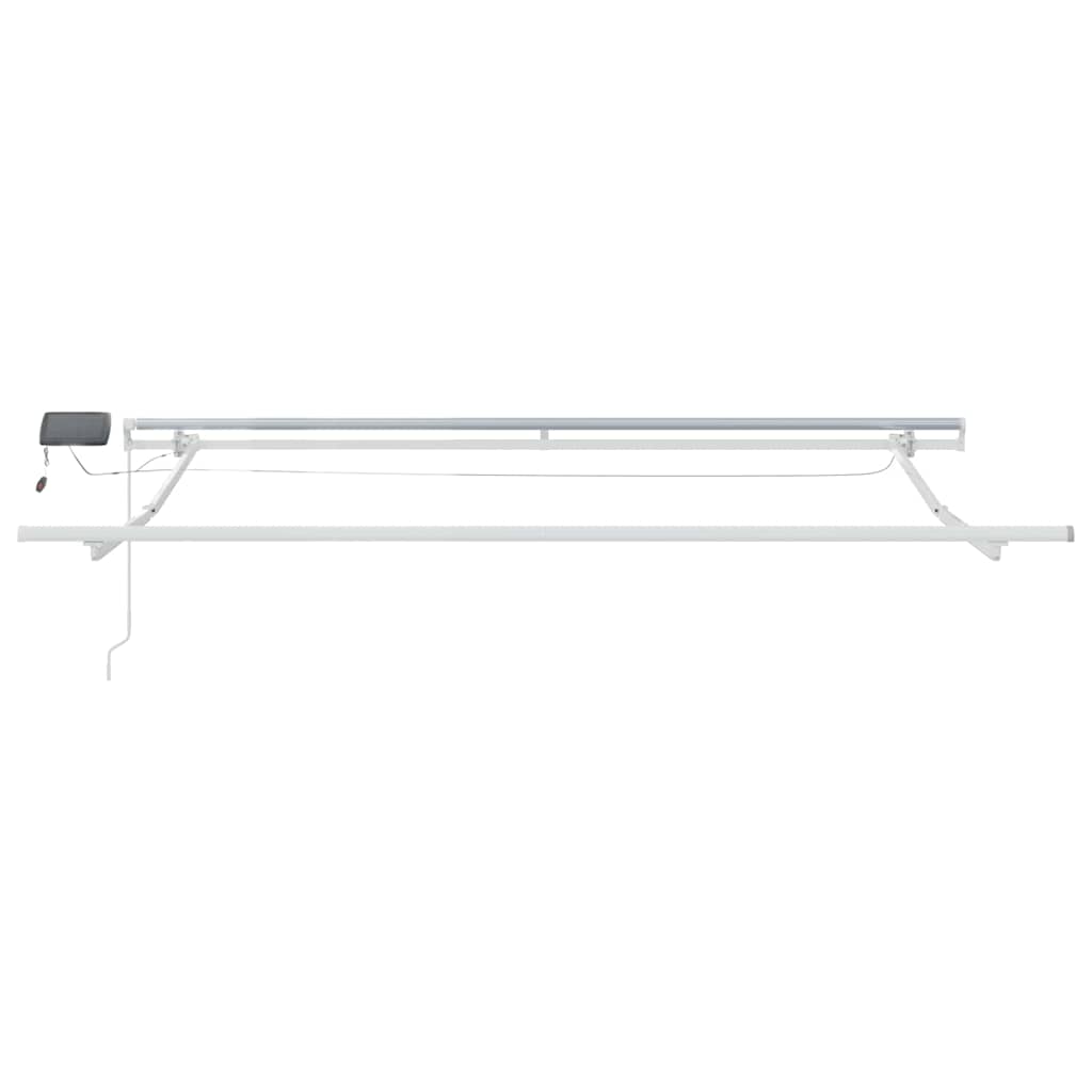 Tenda retrattile Multicolore 350 x 250 cm Tessuto e Alluminio | homemem39